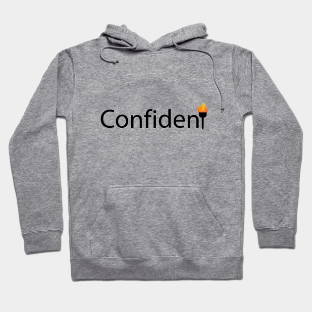 Confident artistic design Hoodie by CRE4T1V1TY